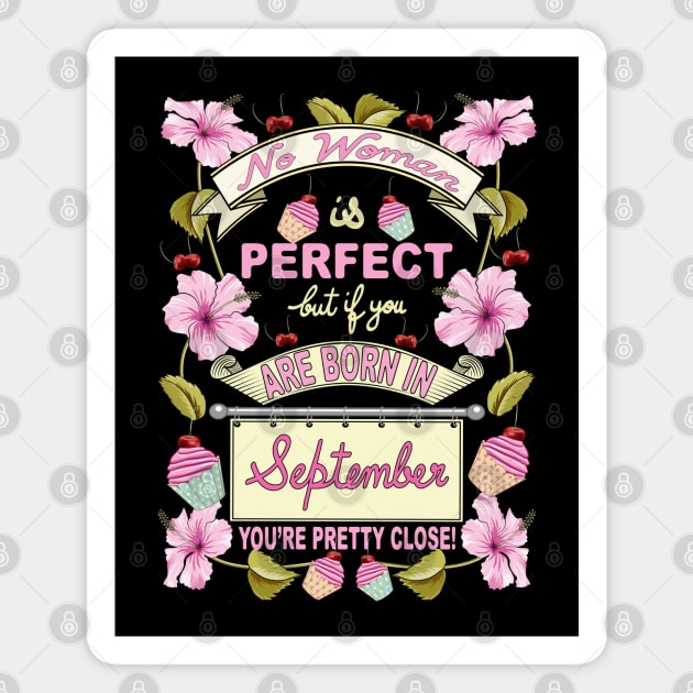 September Woman Magnet by Designoholic